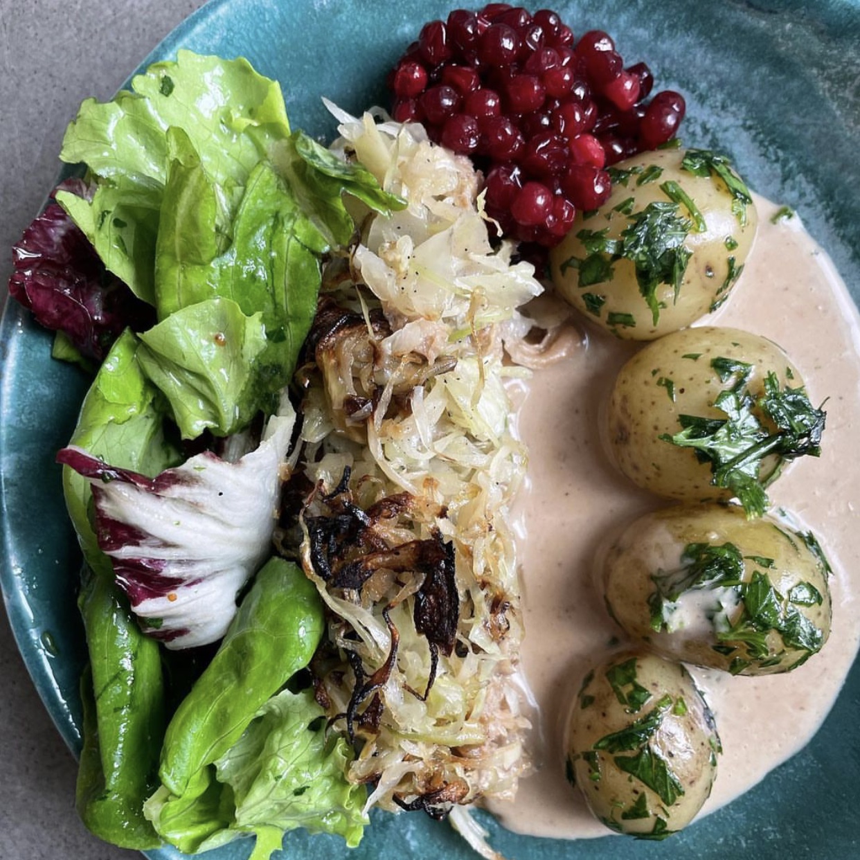 Rätt från en lunch, Bild från Spills Instagram. Följ för mumsiga recept!